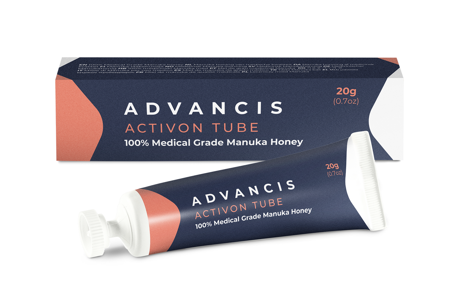 Medical grade Manuka honey and dressings